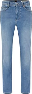 BOSS Spodnie męskie jeansowe, Bright Blue432, 34W / 32L - Spodnie męskie - miniaturka - grafika 1