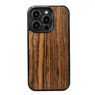 Etui i futerały do telefonów - Drewniane Etui Bewood iPhone 14 Pro BOCOTE - miniaturka - grafika 1