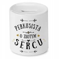 Skarbonki - Dla Perkusisty Skarbonka na Urodziny Prezent z Nadrukiem ze Zdjęciem - miniaturka - grafika 1