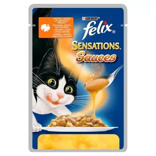 Purina Felix pouch Sensations w sosu 85g - Mokra karma dla kotów - miniaturka - grafika 1