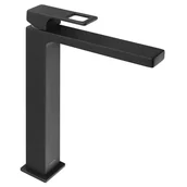 Baterie umywalkowe - Sapho FT007/15 Forata bateria umywalkowa wysoka czarny mat - miniaturka - grafika 1