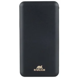 RivaCase Powerbank Rivapower 10000 mAh Czarny - Powerbanki - miniaturka - grafika 1
