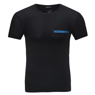Emporio Armani koszulka męska czarna, rozmiar L - Koszulki męskie - miniaturka - grafika 1