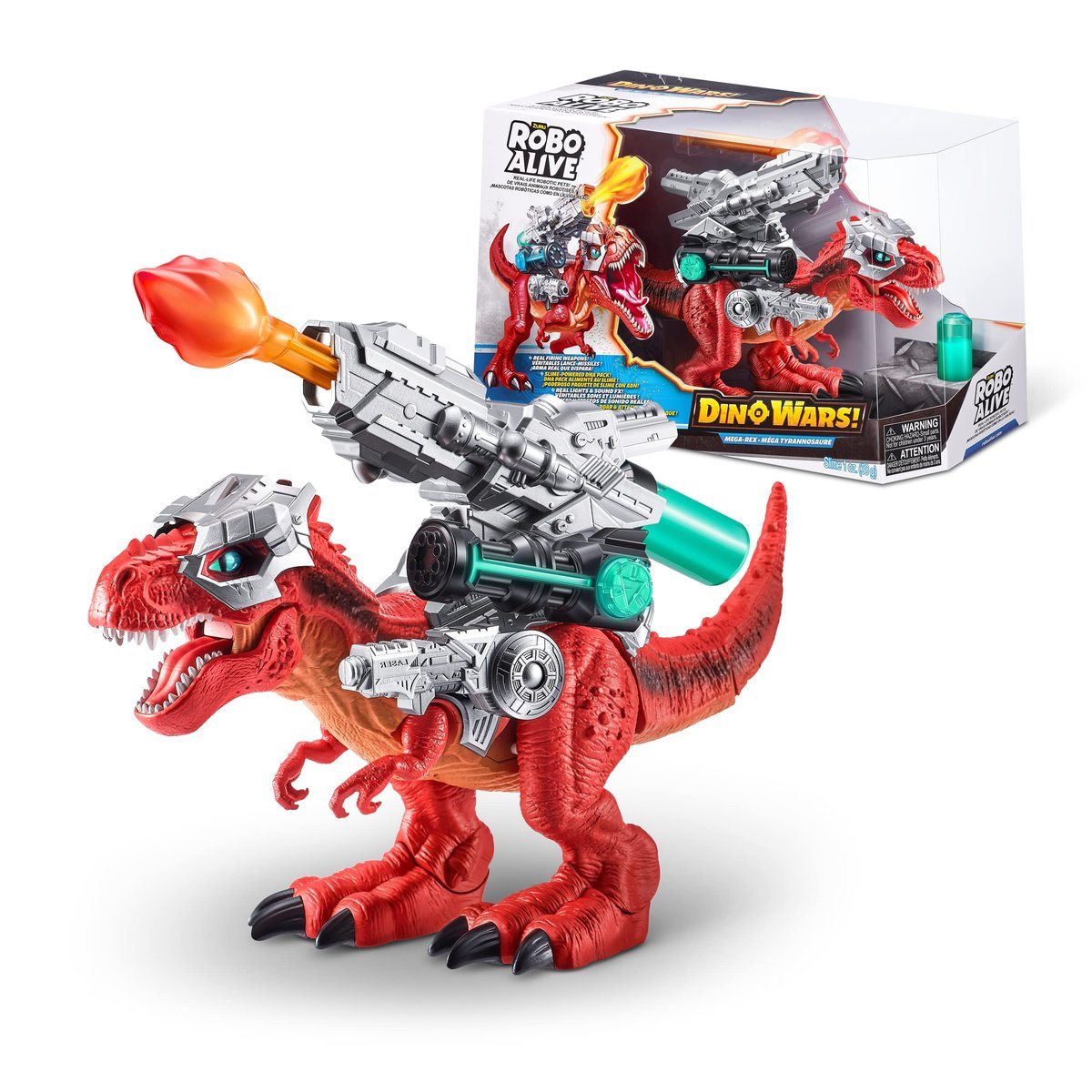 Zuru Robo Alive 71101 Dino Wars Mega, Giant T-Rex,