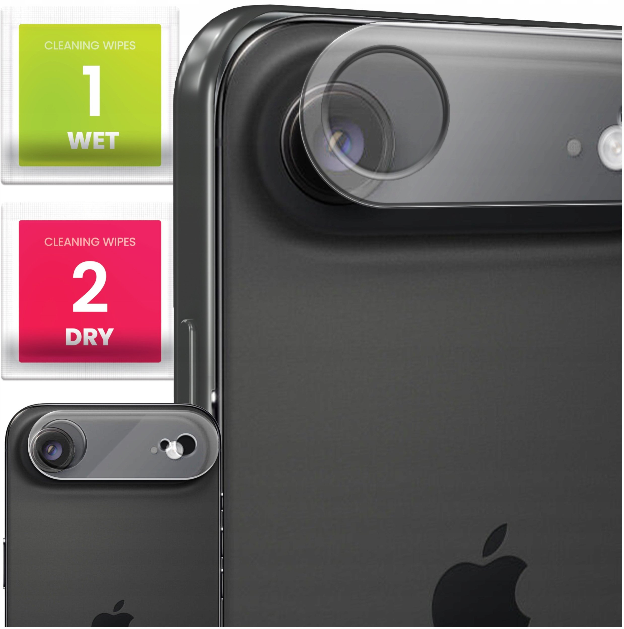 Szkło Na Aparat Do iPhone 17 Air Hartowane, Ochronne, Na Obiektyw, 9H