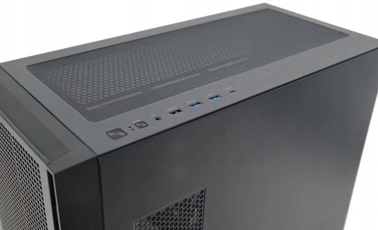 Obudowa Zenpc Obudowa do komputera Apex TG Black 4x Fander P12 PWM PST ARGB ZEN.AX.01.BK