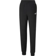 Spodnie sportowe damskie - Spodnie damskie Pum ESS+ Embroidery High-Waist Pants FL - miniaturka - grafika 1