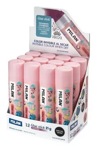 MILAN Klej w sztyfcie 21g Peacock (12szt) - Kleje biurowe - miniaturka - grafika 1