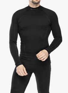Bluza termoaktywna Brubeck Cooler - black/black - Bluzy sportowe męskie - miniaturka - grafika 1