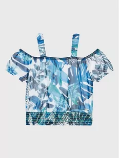 Guess Bluzka J3GH00 WA2T0 Niebieski Regular Fit - Bluzy dla chłopców - miniaturka - grafika 1