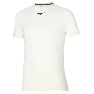 Koszulka męska Mizuno Frontier Shadow Graphic Tee M White NeoMint L - Koszulki sportowe męskie - miniaturka - grafika 1