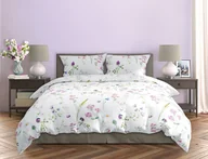 Pościel - Faro Pościel satyna bawełniana premium 140x200+70x90 Milagro Verde 013 Polna łąka - miniaturka - grafika 1