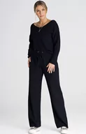 Dresy damskie - Dres damski czarny M986, Kolor czarny, Rozmiar uniwersalny, Figl - Primodo.com - miniaturka - grafika 1