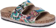 Klapki i japonki damskie - Lee Cooper buty damskie LCW-25-35-3480LA MULTICOLOR FLOWER 38 - miniaturka - grafika 1