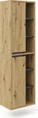 Szafki łazienkowe - Vicco Szafka łazienkowa Viola, 50 x 170 cm, Dąb rzemieślniczy/Antracyt - miniaturka - grafika 1
