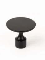 Klamki - Gałka meblowa Floid Metalowa czarna - miniaturka - grafika 1
