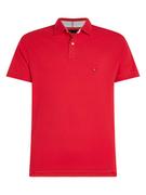 Koszulki męskie - Tommy Hilfiger Koszulka polo w kolorze czerwonym - miniaturka - grafika 1