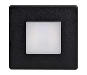 Lampy ogrodowe - LED Zewnętrzne oświetlenie schodowe LED/1,7W/230V 3000/4000/6000K IP54 czarne - miniaturka - grafika 1