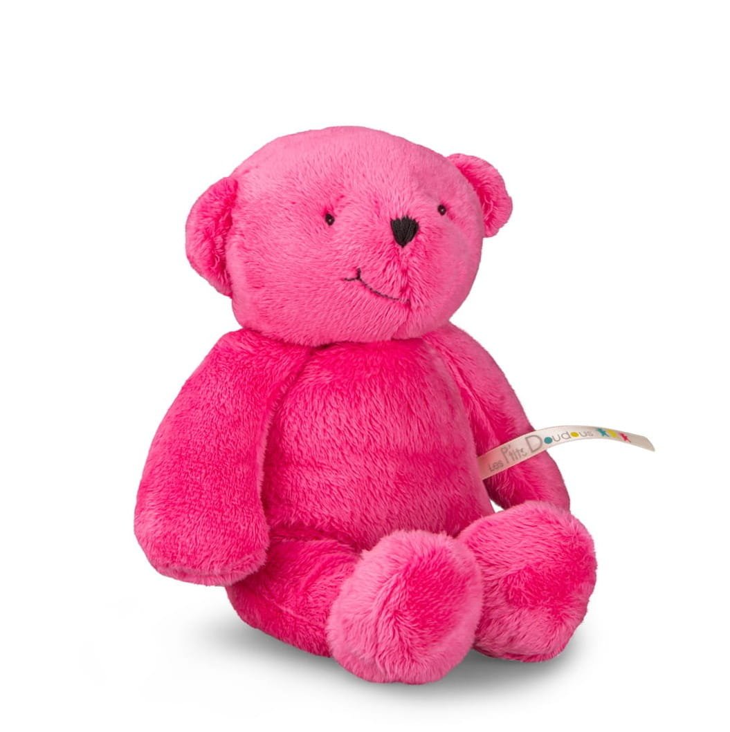 MOULIN ROTY Maskotka miś różowy 30 cm