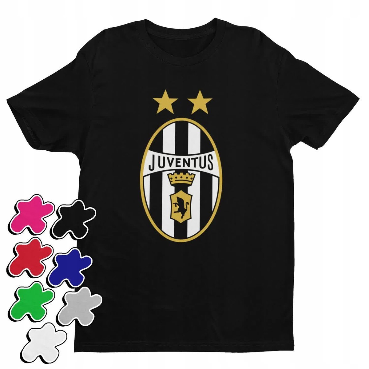 Koszulka T-Shirt Dziecięca Z Nadrukiem Piłka Piłka Nożna -S 122-134