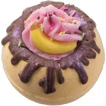 Bomb Cosmetics Musująca Kula Do Kąpieli Banana Split - Kosmetyki do kąpieli - miniaturka - grafika 1