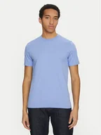 Koszulki męskie - BOSS T-Shirt Thompson 01 50468347 Niebieski Regular Fit - miniaturka - grafika 1