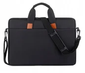 Torby na laptopy - Torba Etui Pokrowiec Na Laptop 15-15,6 Cali Czarna Slim Zenwire - miniaturka - grafika 1