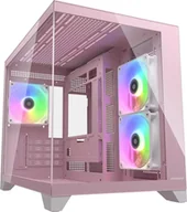 Buty dla dziewczynek - Cougar CGR-2QA6P-RGB Mini Tower Różowy - miniaturka - grafika 1