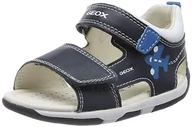 Buty dla chłopców - Geox Sandały chłopięce B TAPUZ Boy Sandal, granatowe/LT niebieskie, 19 EU, Navy Lt Blue, 19 EU - miniaturka - grafika 1