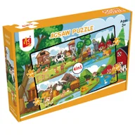Puzzle - Puzzle 4W1 Farma - miniaturka - grafika 1