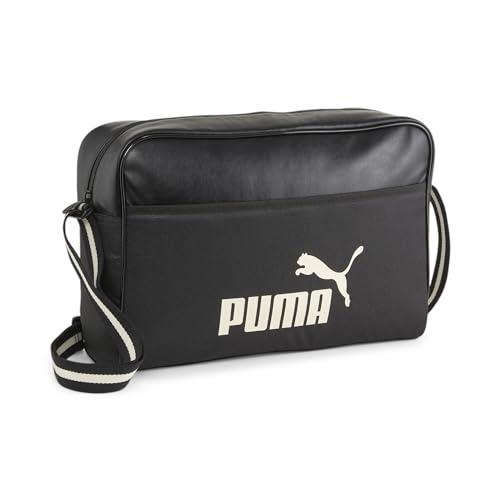 PUMA - Campus Reporter M, torby na ramię dla dorosłych, uniseks, Puma Black, OSFA -