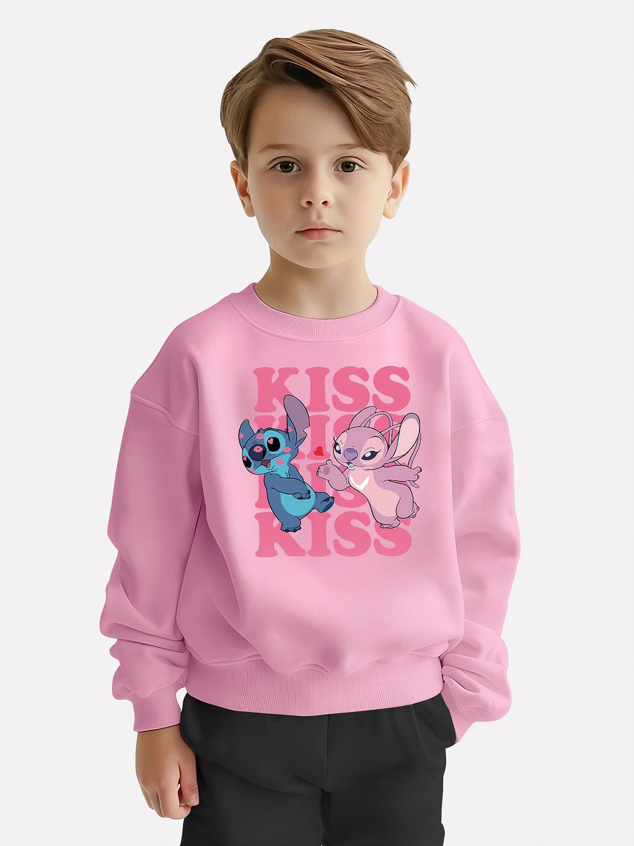 BLUZA DZIECIĘCA STITCH ANGEL ANDZIA KISS 134-140 MŁODZIEŻOWA WZORY PREZENT