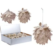 Bombki - Bombka styropianowa złota 8 cm 2 wzory - miniaturka - grafika 1