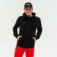 Bluzy męskie - UMBRO BLUZA ROZPINANA Z KAPTUREM SHOTTON - miniaturka - grafika 1