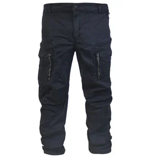 spodnie bojówki YAKUZA PREMIUM - CARGO PANTS black-XXL - Spodnie męskie - miniaturka - grafika 1