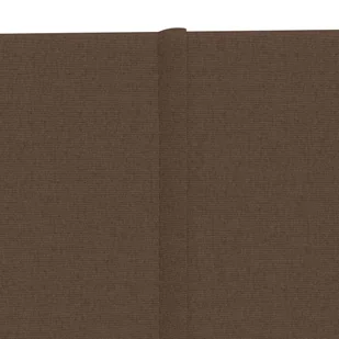 Panele ścienne, 12 szt., brązowe, 90x30 cm, tkanina, 3,24 m² - Panele ścienne i boazeria - miniaturka - grafika 7