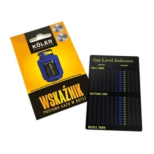 Wskaźnik poziomu gazu w butli KOLER LastDrop - Akcesoria do grilla - miniaturka - grafika 1