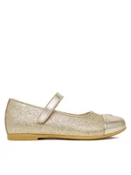 Buty dla chłopców - Tommy Hilfiger Baleriny T1A3-34413-0454 S Złoty - miniaturka - grafika 1