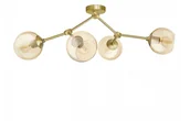 Lampy pozostałe - Złota 4 punktowa niska lampa sufitowa GB-S4K - miniaturka - grafika 1