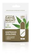 Suplementy naturalne - Kapsułki ziołowe DAY&NIGHT - DAY 45 kapsułek, 225mg CBD - miniaturka - grafika 1