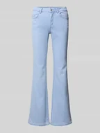 Spodnie damskie - Jeansy Bootcut o kroju slim fit z Mieszanka bawełny Model 'BLUSH' - miniaturka - grafika 1