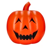 Balony i akcesoria - Dynia Plastikowa Ze Światłem I Dźwiękiem Halloween - miniaturka - grafika 1