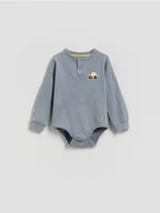 Body dla niemowląt - Reserved - Bawełniane body - niebieski - miniaturka - grafika 1