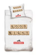 Pościel dla dzieci - SCRABLE KOMPLET POŚCIELI 160x200 BAWEŁNA 100% SCR201021 - miniaturka - grafika 1