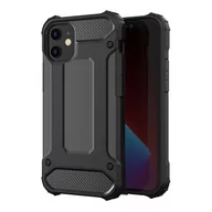 Etui i futerały do telefonów - Forcell Futerał ARMOR do IPHONE 12 / 12 PRO czarny - miniaturka - grafika 1