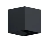 Lampy ogrodowe - Eglo 74024 - LED Kinkiet zewnętrzny BARCAROLA LED/4,5W/230V IP44 czarny - miniaturka - grafika 1