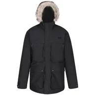 Kurtki męskie - Kurtka ocieplana męska Regatta Volter Parka Rozmiar: M / Kolor: czarny - miniaturka - grafika 1