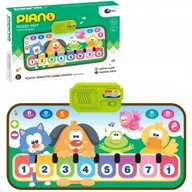 Zabawki interaktywne dla dzieci - MATA MUZYCZNA PIANINKO ZWIERZĘTA 1SZT - miniaturka - grafika 1