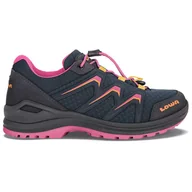 Buty trekkingowe dziecięce - LOWA Maddox GTX Lo JR navy/fuchsia UK 6.5 - miniaturka - grafika 1