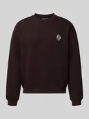 Bluzy męskie - Bluza o luźnym kroju z mieszanki bawełny - miniaturka - grafika 1